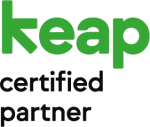 Keap certified partner badge