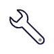 animated graphic of a wrench