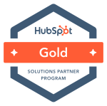HubSpot Gold Solutions Partner badge